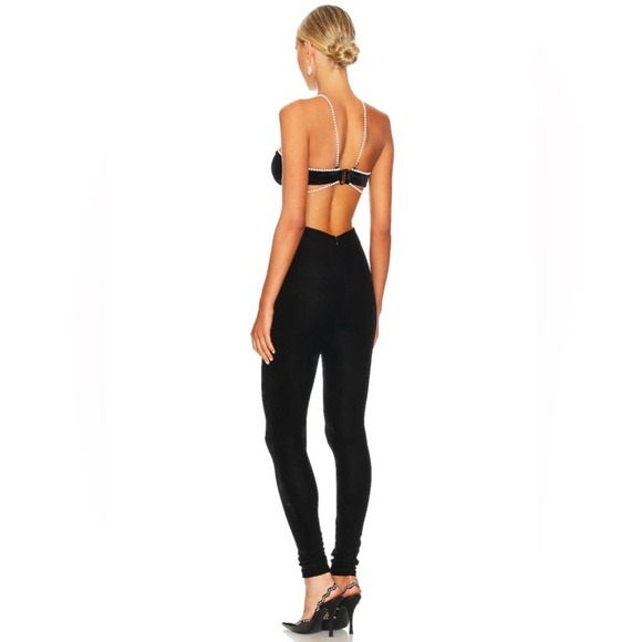 NWT MAJORELLE Amore Catsuit in Black XS - Picture 2 of 4